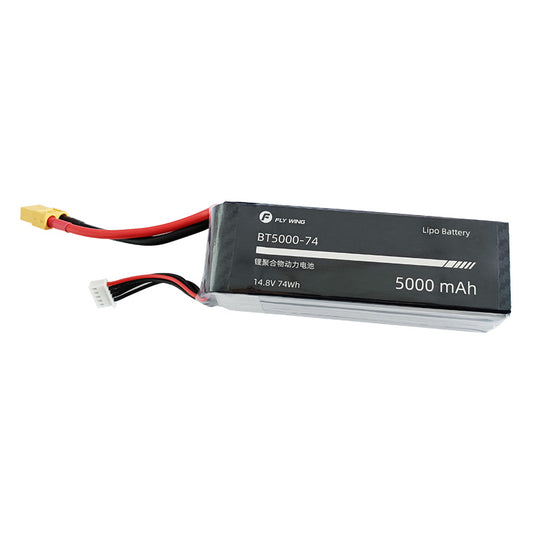 Fly Wing FW450 V2-V3 / AirWolf V2.5 Helicopter Battery 4S 14.8V 5000mAh image 0