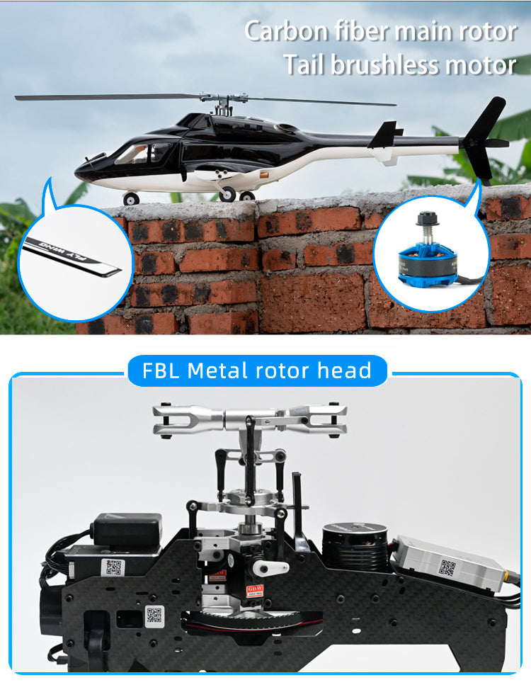 Fly Wing Airwolf 6CH M10 GPS 3D Hovering Aircraft Auto Return RC RTF Helicopter image 10
