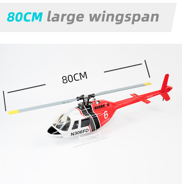 Fly Wing Bell 206 V3 6CH GPS 3D Hovering Auto Return RC RTF Helicopter image 11