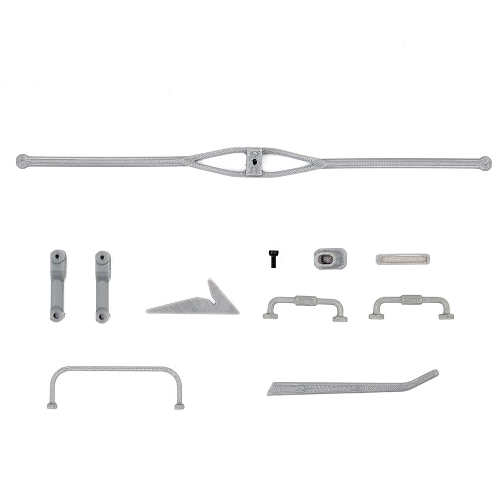 Fly Wing Bell-206 V3 / UH-1 V4 3D Printed Parts image 0