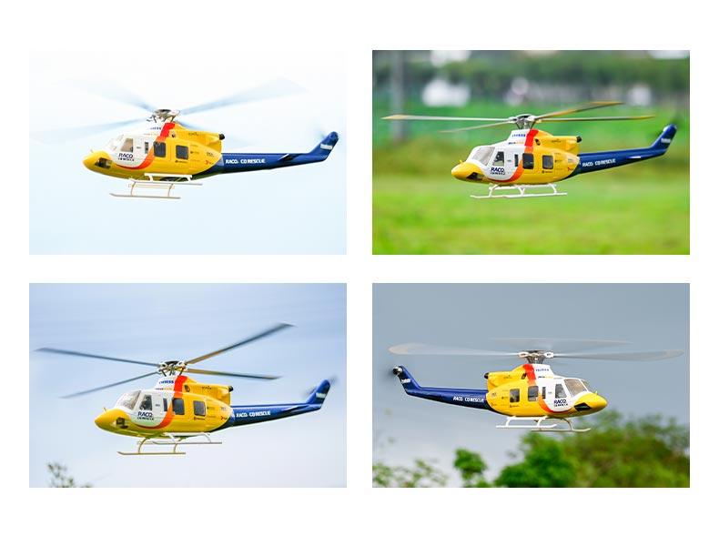 Bell-412 ACE Version 6CH GPS ATT Hovering Auto Return RC RTF Helicopter