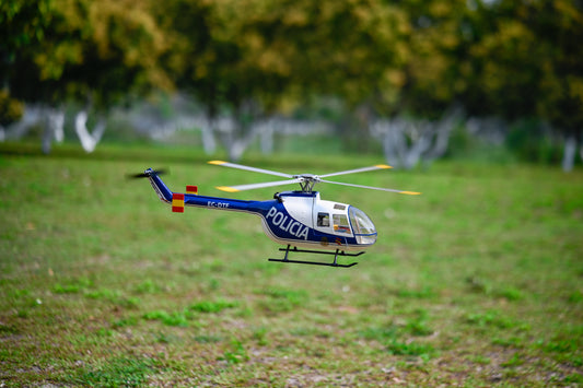 BO-105 4-Blade Blue Policia RTF