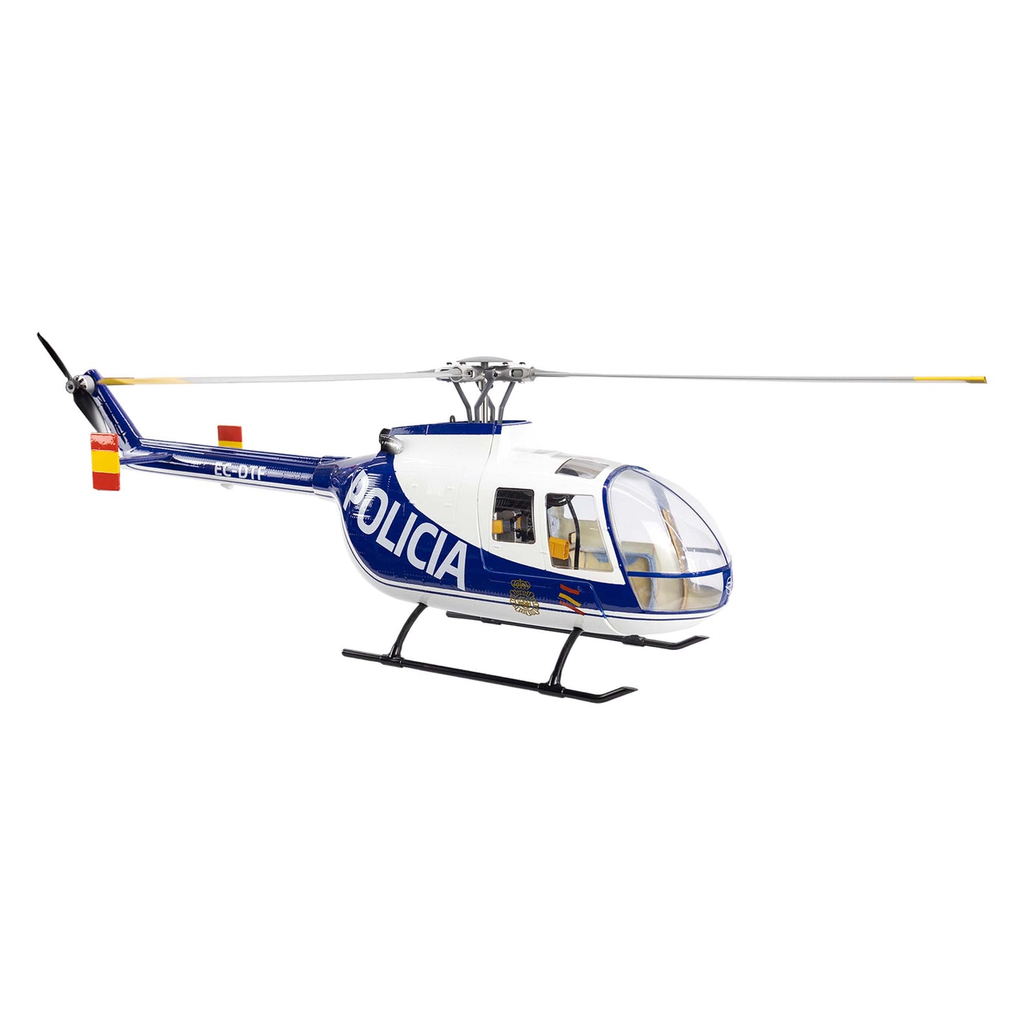 BO-105 4-Blade Blue Policia RTF