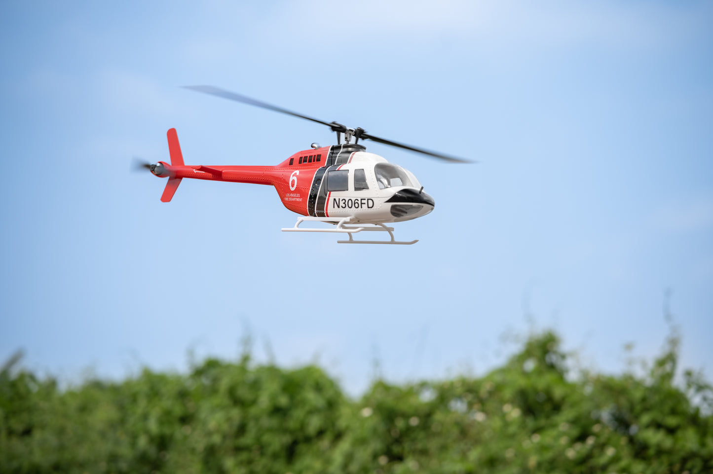 Bell-206 V3 6CH GPS 3D Hovering Auto Return RC RTF Helicopter