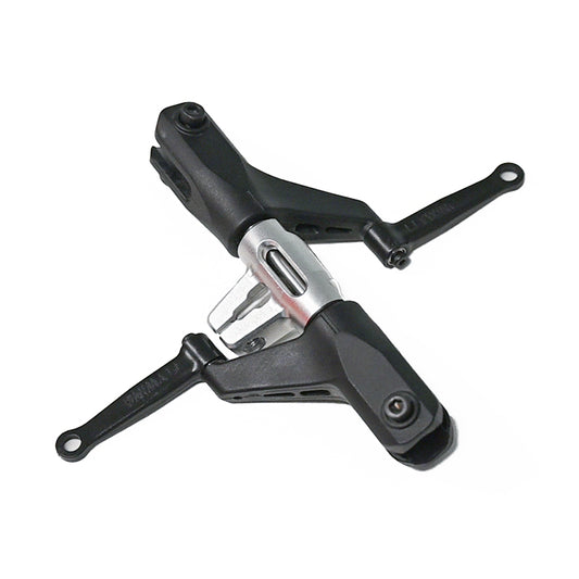 Fly Wing FW450 V3 / Bell-206 / UH-1 (2-Blade Version) Rotor Head Set image 0