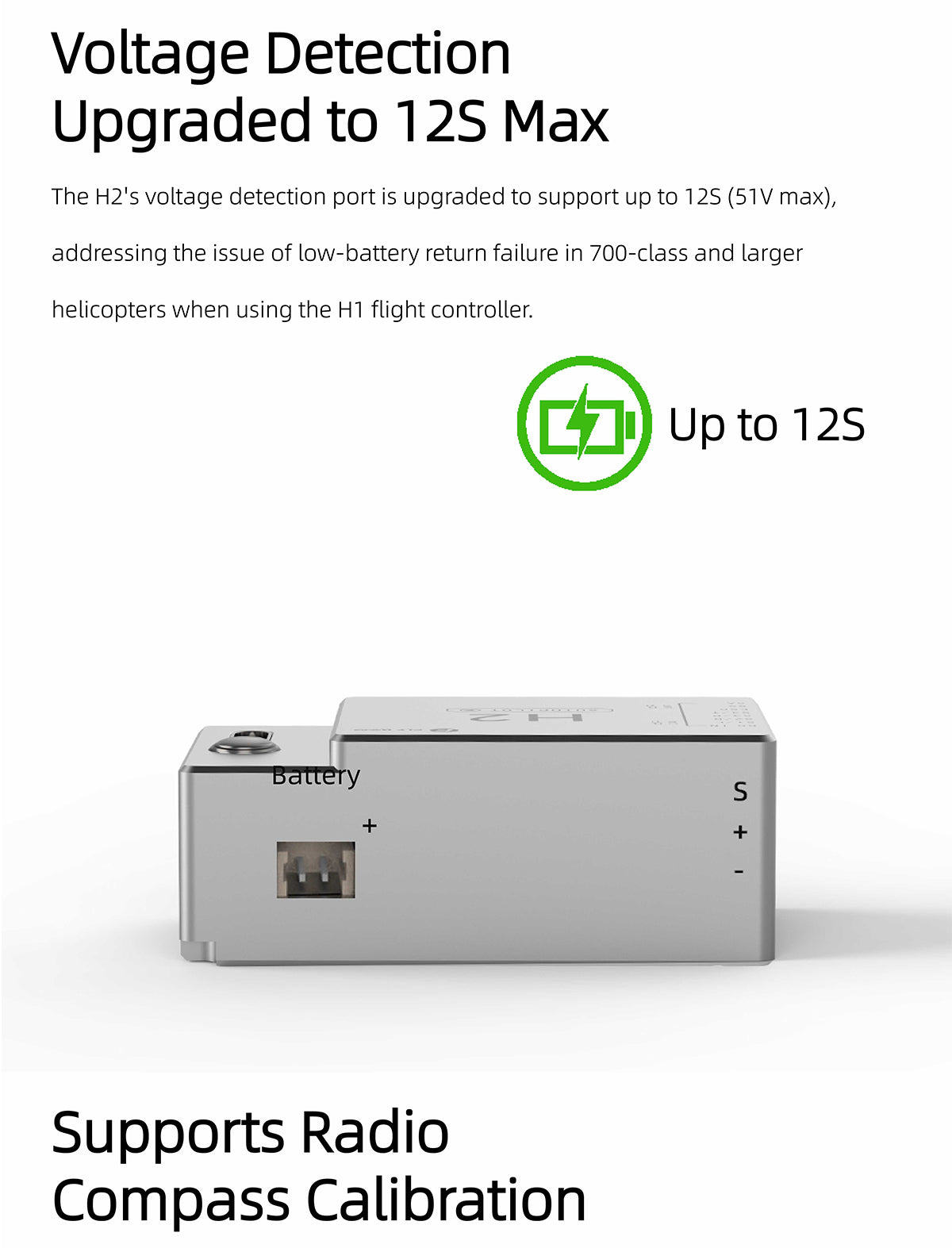 Fly Wing H2 Flight Controller Unit w/ M10 U-blox GPS image 4