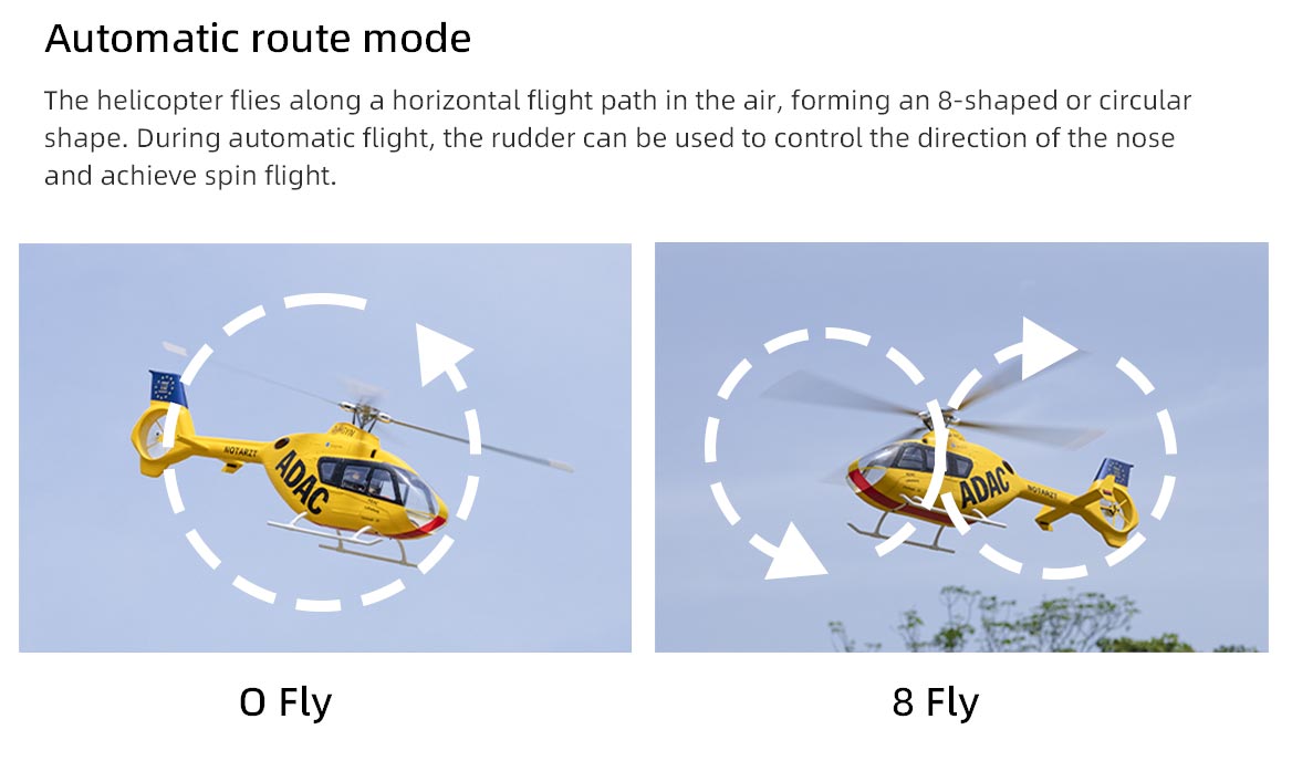 FlyWing EC-135 6CH M10 GPS 3D Hovering Aircraft Auto Return RC RTF Helicopter image 8