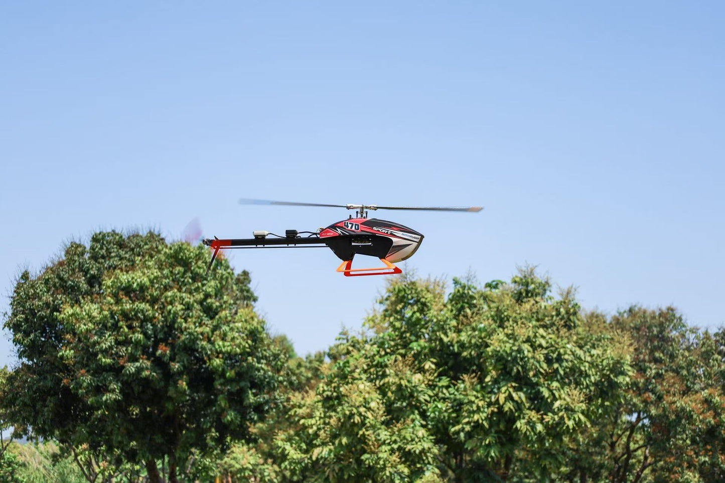 [Pre-order] FW470L 3D Aerobatic Helicopter 6-Channel Remote Control RC Helicopter with GPS Return Function