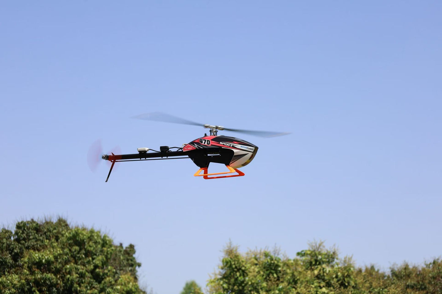 [Pre-order] FW470L 3D Aerobatic Helicopter 6-Channel Remote Control RC Helicopter with GPS Return Function