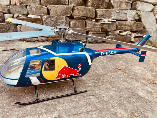 FLYWING "ACE" R-B BO105 470 Size Scale GPS Heli Drone 2.4G 6CH RC Helicopter With ACE Flight Controller