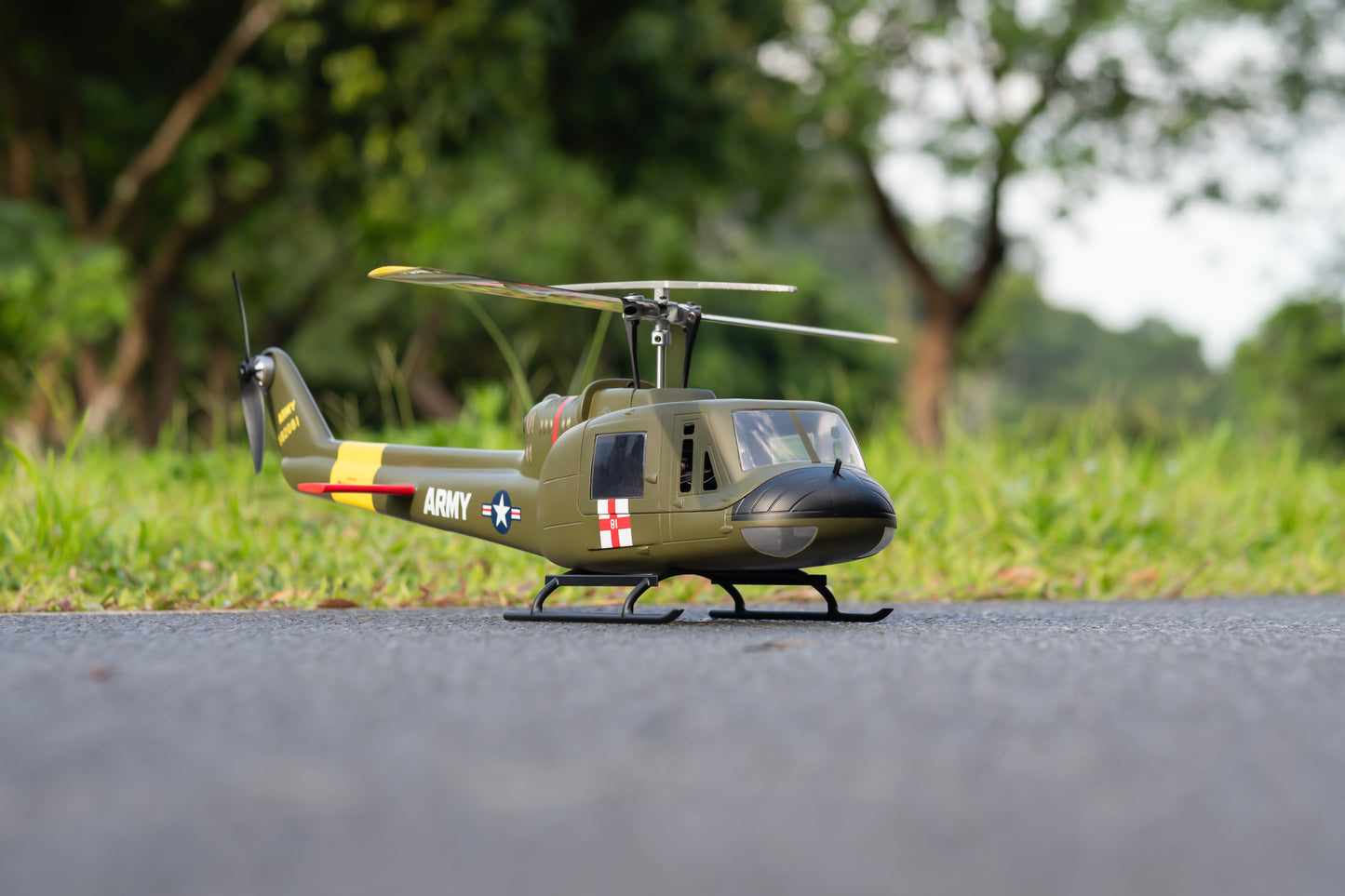 UH-1 V4 10CH GPS 3D Auto Return Hovering RC RTF Helicopter
