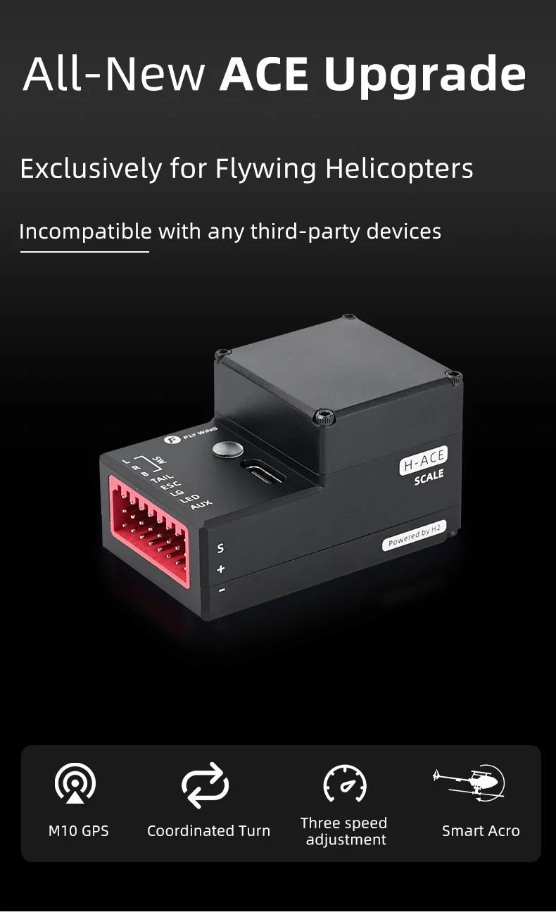 Fly Wing H1-ACE Helicopter Flight Control