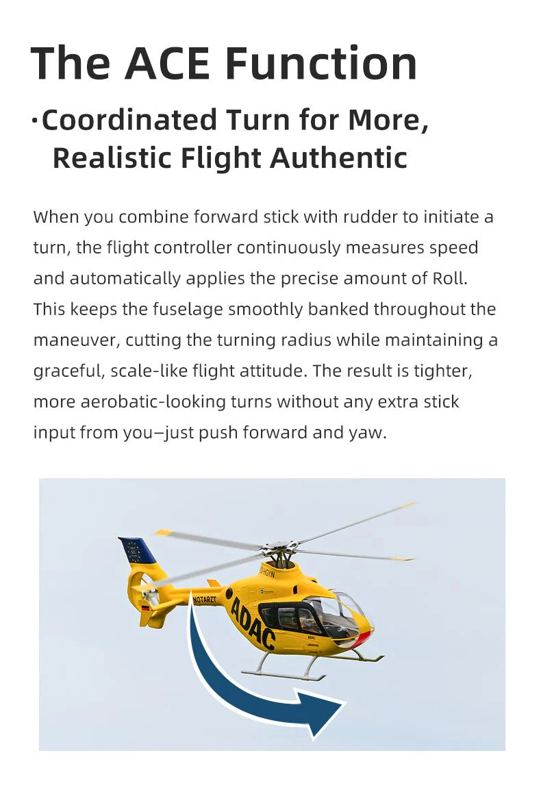 Fly Wing H1-ACE Helicopter Flight Control