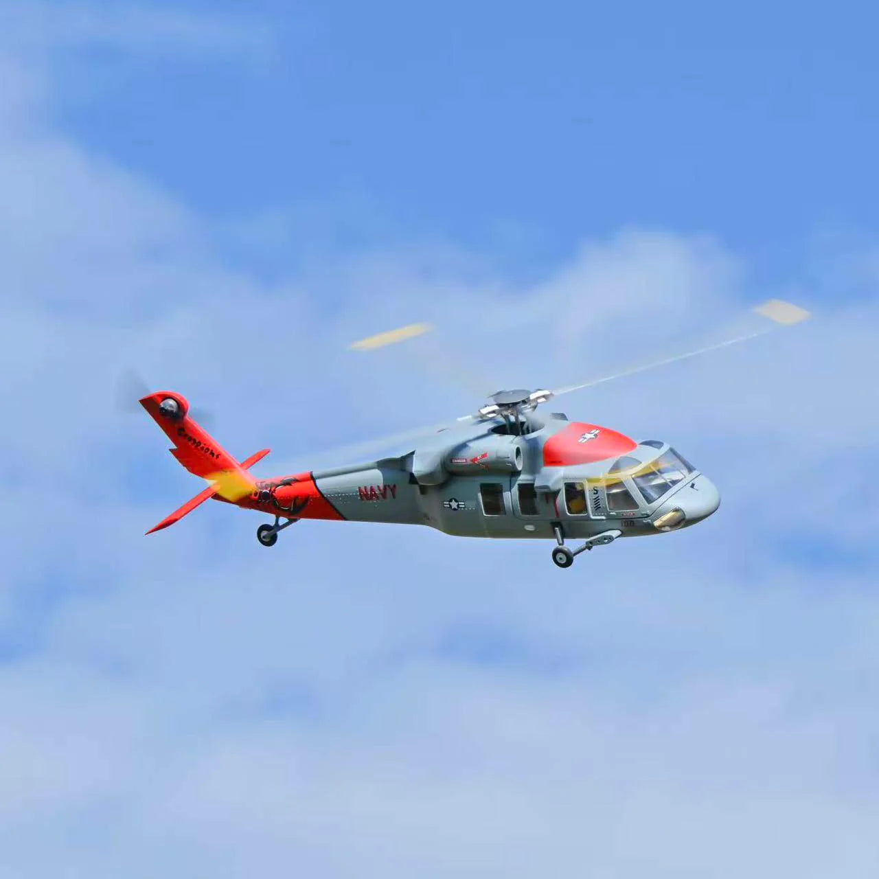 [Pre-order] MH-60R Seahawk GPS Scale RC Helicopter 470L Size W/ ACE Flight Controller (RTF) - Navy Grey