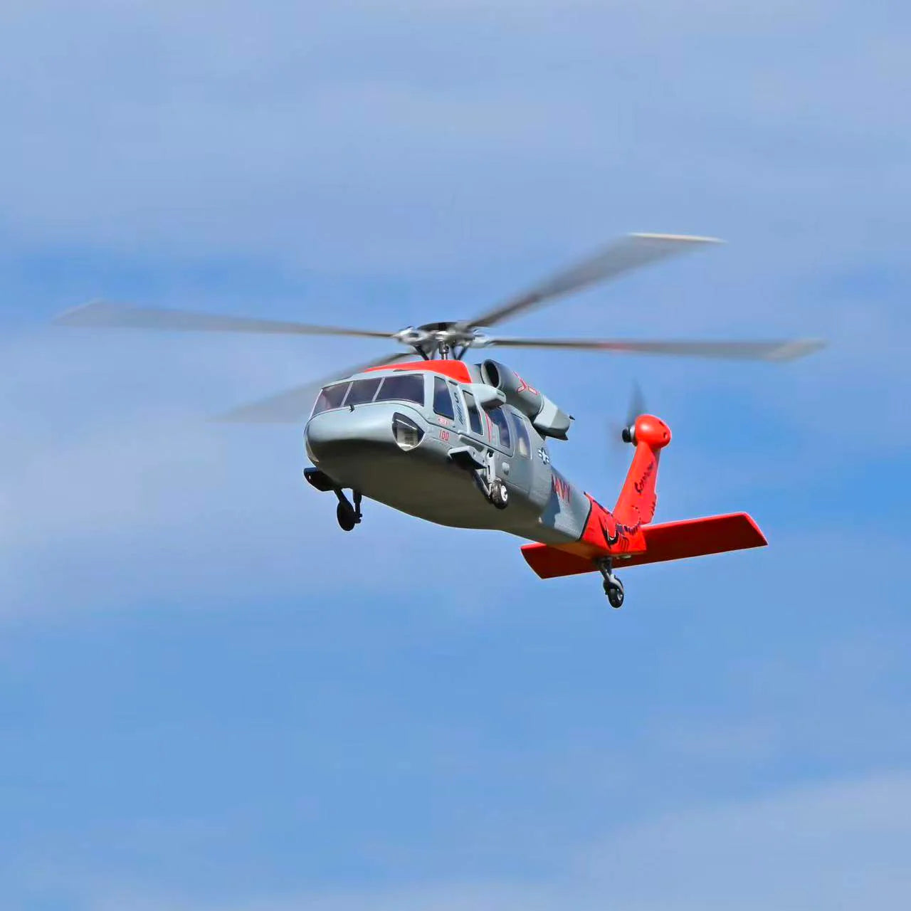 [Pre-order] MH-60R Seahawk GPS Scale RC Helicopter 470L Size W/ ACE Flight Controller (RTF) - Navy Grey